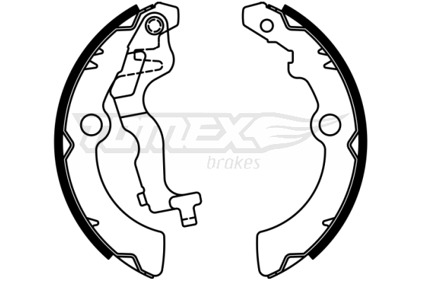 Szczęki hamulcowe TOMEX BRAKES TX 22-92
