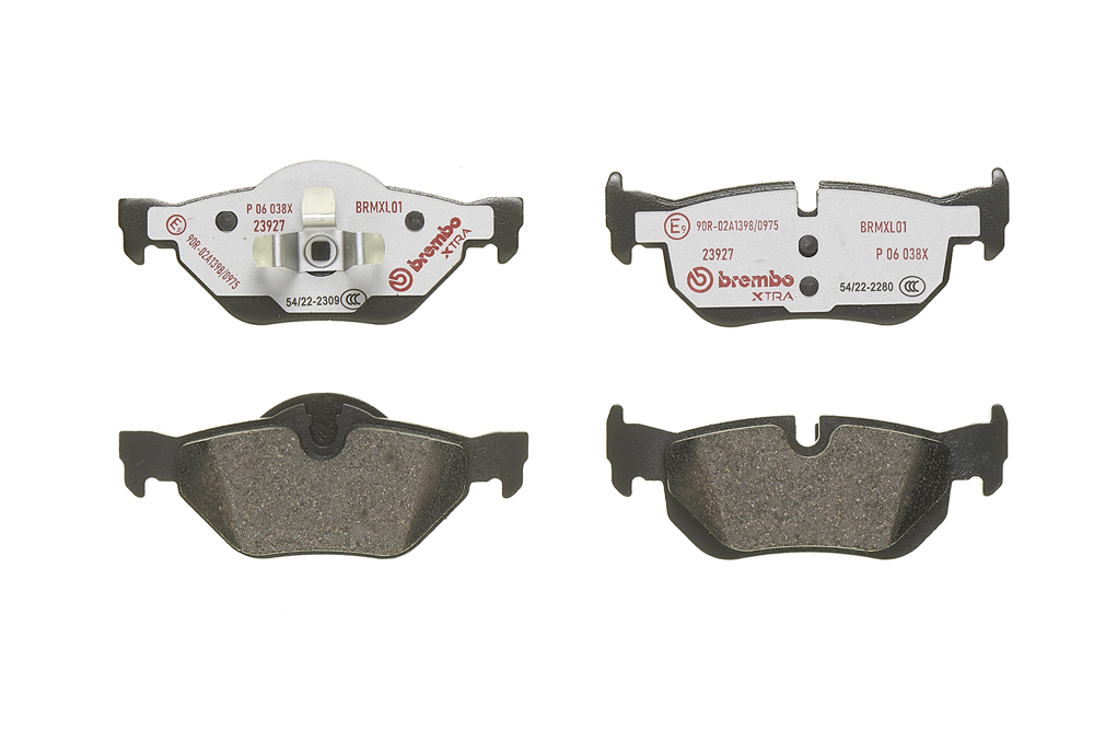 Klocki hamulcowe BREMBO P 06 038X