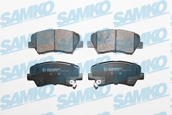 Klocki hamulcowe SAMKO 5SP1753