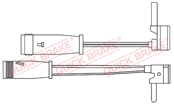 Czujnik zużycia klocków QUICK BRAKE WS 0214 A