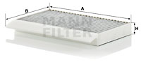 Filtr kabinowy MANN-FILTER CUK 27 021-2