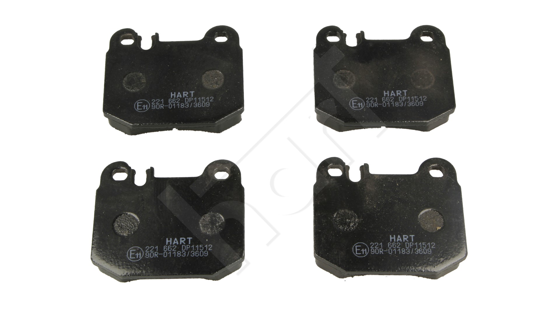 Klocki hamulcowe HART 221 662