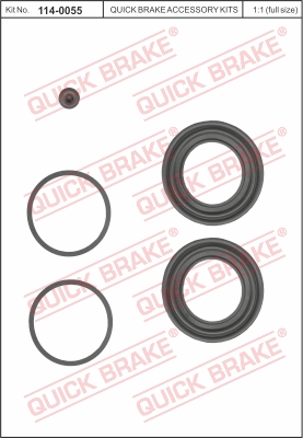 Zestaw naprawczy zacisku hamulcowego QUICK BRAKE 114-0055