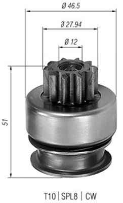 Bendiks rozrusznika MAGNETI MARELLI 940113020178