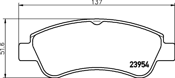 Klocki hamulcowe HELLA 8DB 355 011-071
