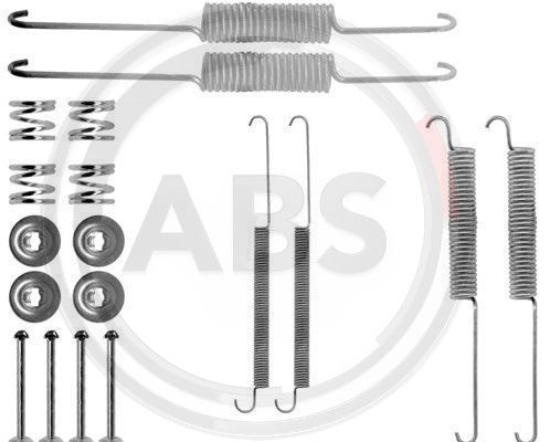 Zestaw dodatków do szczęk hamulcowych A.B.S. 0758Q
