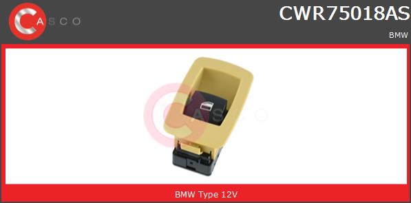 Przełącznik podnośnika szyby CASCO CWR75018AS