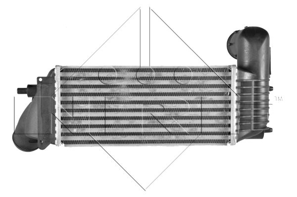 Chłodnica powietrza intercooler NRF 30835