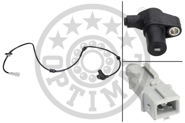 Czujnik ABS OPTIMAL 06-S114