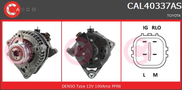 Alternator CASCO CAL40337AS