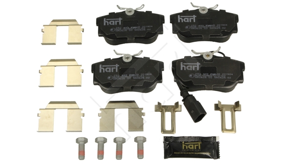 Klocki hamulcowe HART 252 322