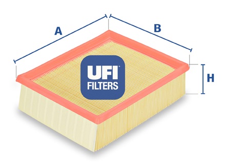 Filtr powietrza UFI 30.116.00