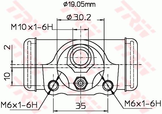 Cylinderek TRW BWD337