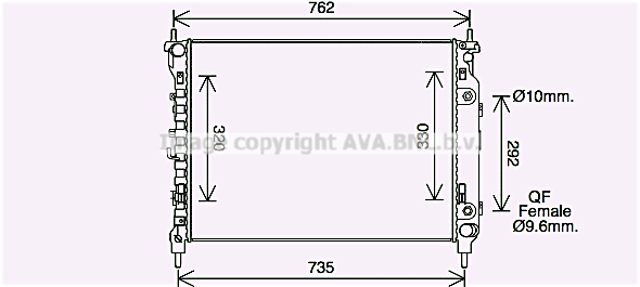 Chłodnica AVA QUALITY COOLING CT2067