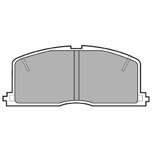 Klocki hamulcowe DELPHI LP460