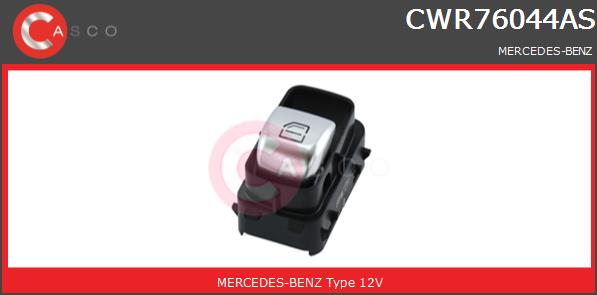 Przełącznik podnośnika szyby CASCO CWR76044AS