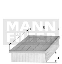 Filtr powietrza MANN-FILTER C 27 063