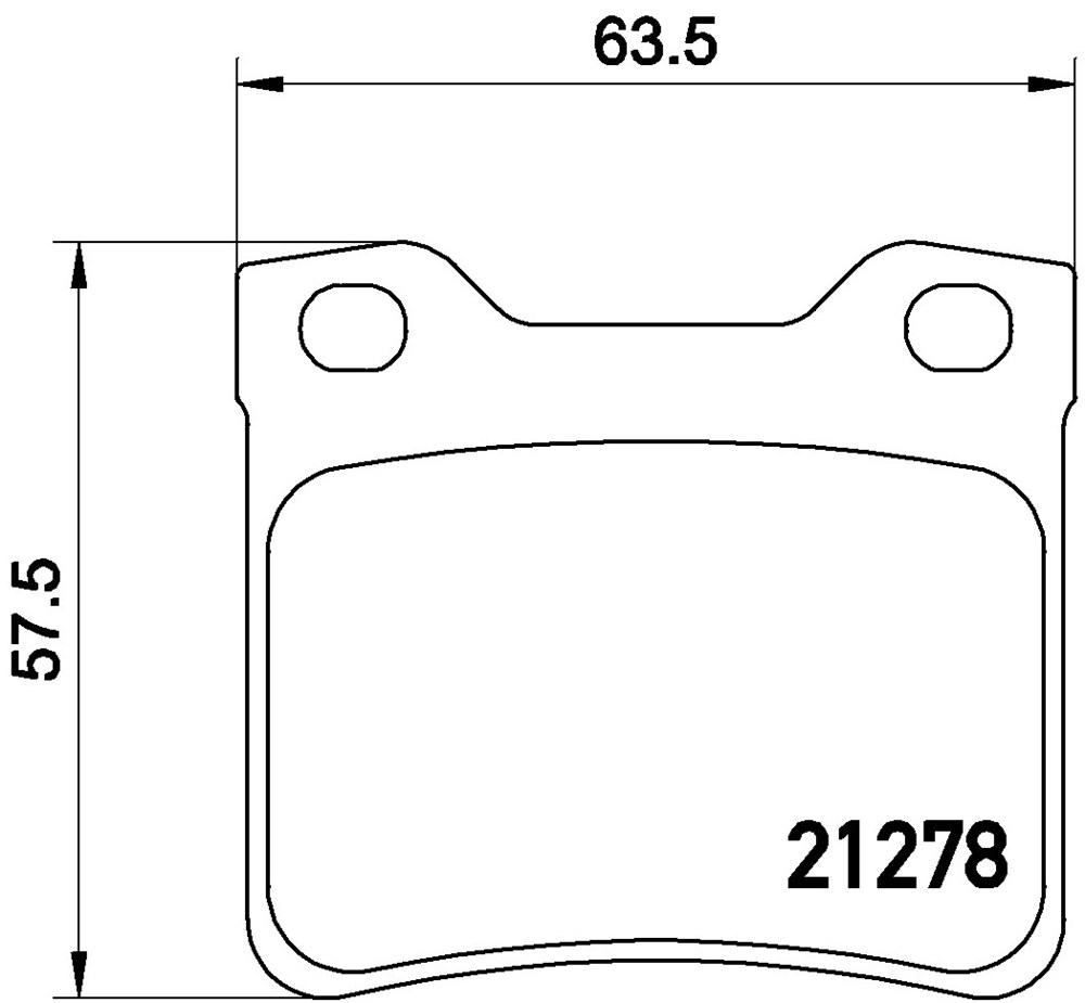 Klocki hamulcowe BREMBO P 61 058