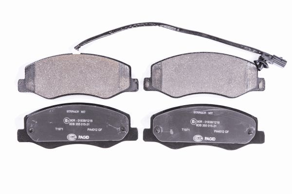 Klocki hamulcowe HELLA 8DB 355 015-311