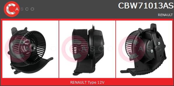 Wentylator wnętrza CASCO CBW71013AS