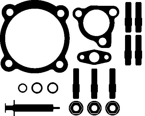 Zestaw montażowy turbosprężarki ELRING 717.951