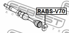 Pierścień ABS FEBEST RABS-V70