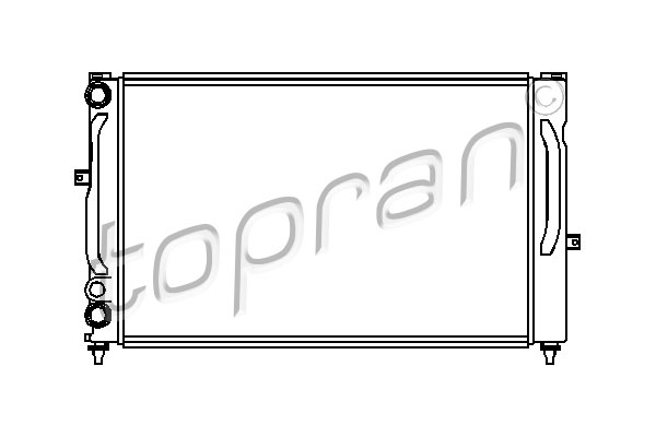 Chłodnica TOPRAN 107 151