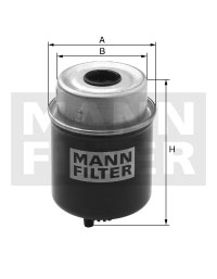 Filtr paliwa MANN-FILTER WK 8125