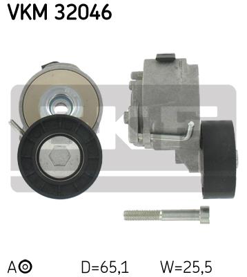Rolka napinacza paska osprzętu SKF VKM 32046