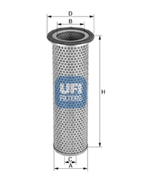 Filtr powietrza UFI 27.949.00