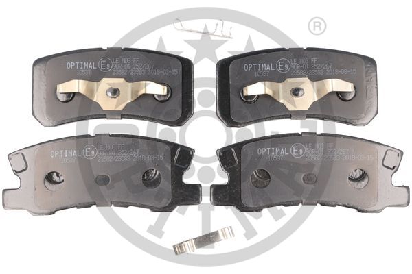 Klocki hamulcowe OPTIMAL BP-10537