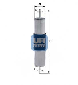 Filtr paliwa UFI 31.944.00