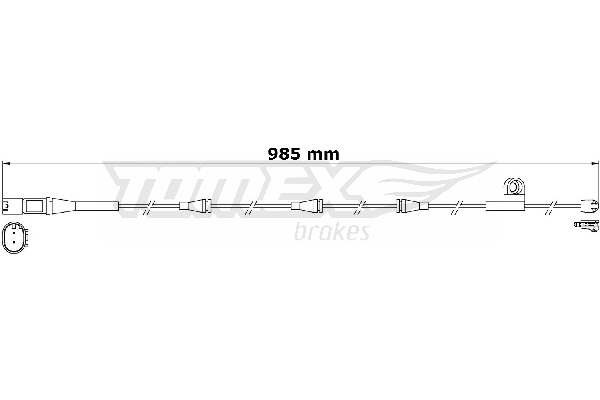 Czujnik zużycia klocków TOMEX BRAKES TX 31-20