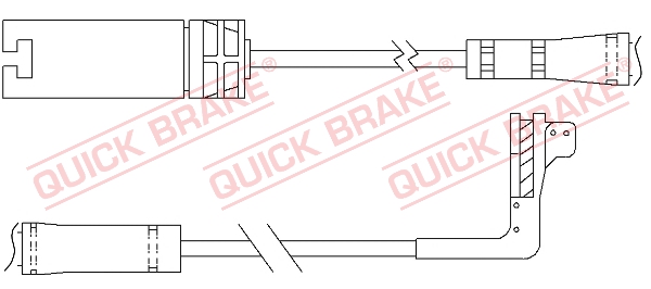 Czujnik zużycia klocków QUICK BRAKE WS 0295 A