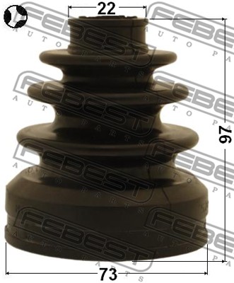 Osłona przegubu FEBEST 0115-GRX125