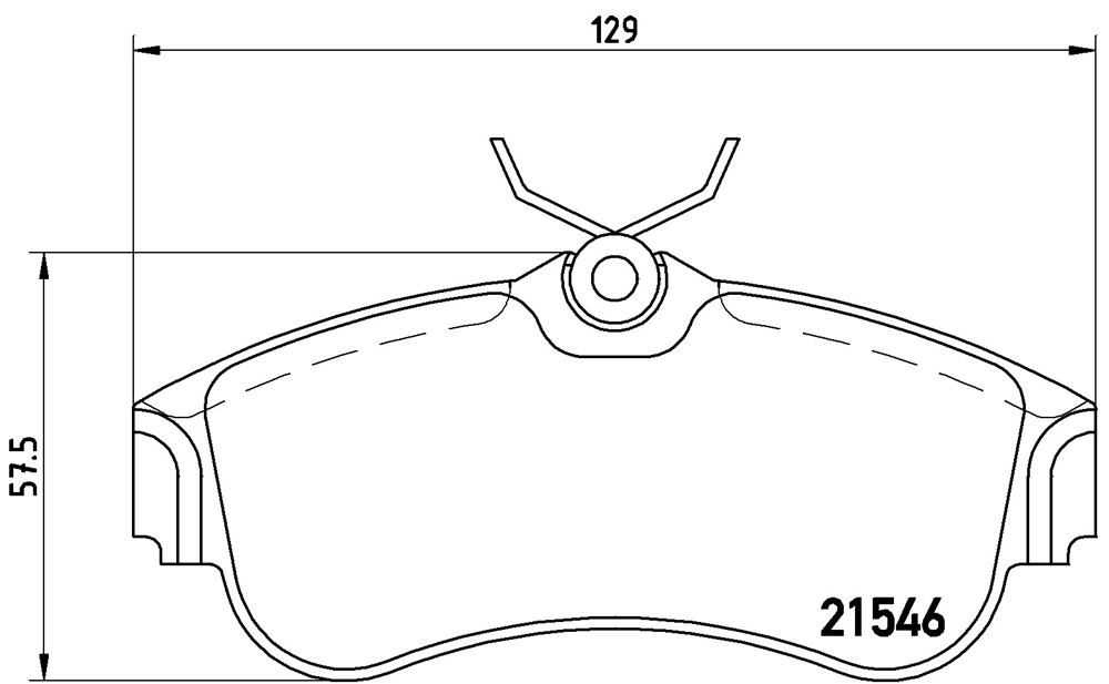 Klocki hamulcowe BREMBO P 56 022