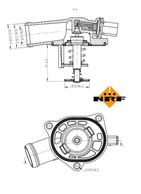 Termostat NRF 725130