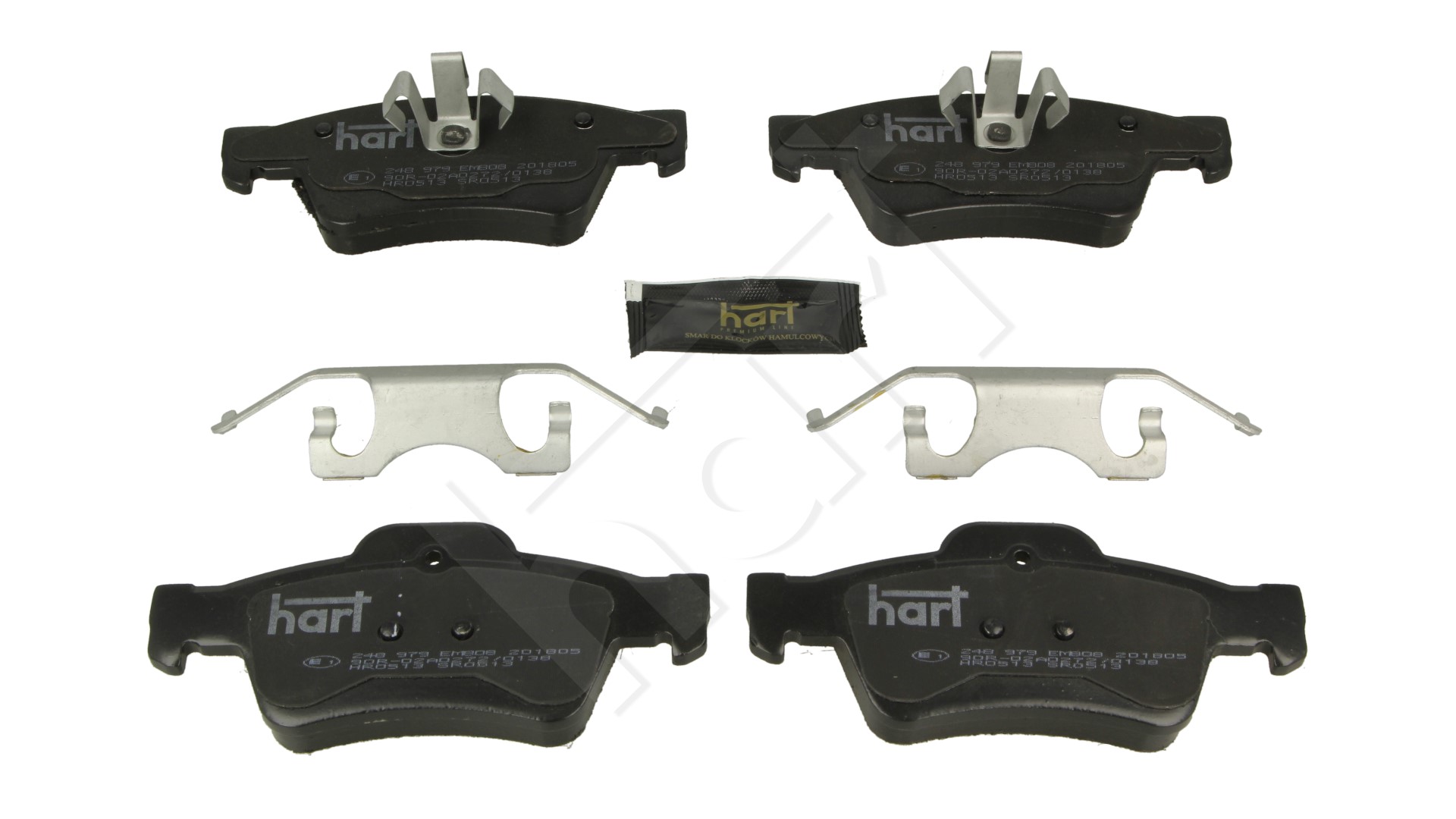 Klocki hamulcowe HART 248 979