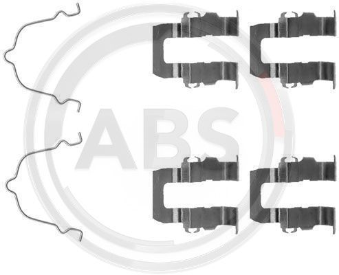 Zestaw akcesoriów montażowych  klocków hamulcowych A.B.S. 1119Q