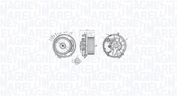 Wentylator wewnętrzny MAGNETI MARELLI 069412769010