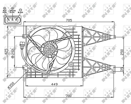 Wentylator NRF 47744