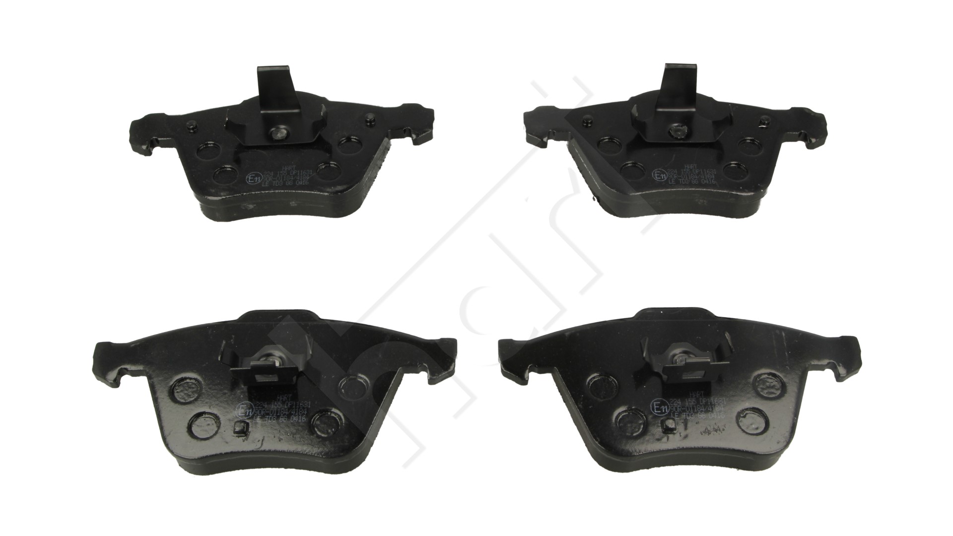 Klocki hamulcowe HART 224 155
