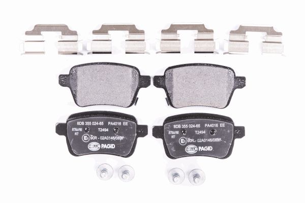 Klocki hamulcowe HELLA 8DB 355 024-651