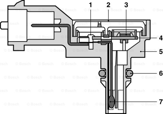 Czujnik ciśnienia paliwa BOSCH 0 261 230 216
