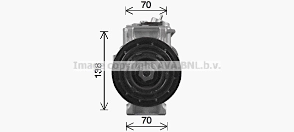 Kompresor klimatyzacji AVA QUALITY COOLING MSAK755