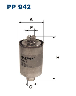 Filtr paliwa FILTRON PP942