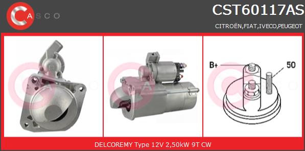 Rozrusznik CASCO CST60117AS