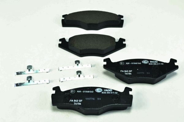 Klocki hamulcowe HELLA PAGID 8DB 355 017-521
