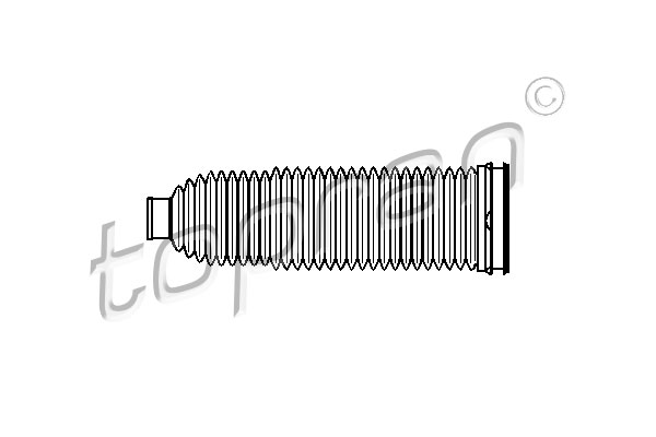 Osłona drążka kierowniczego TOPRAN 110 967