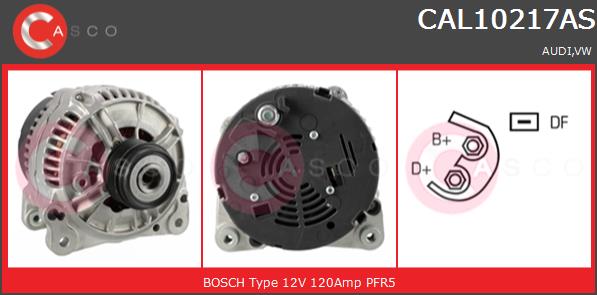 Alternator CASCO CAL10217AS